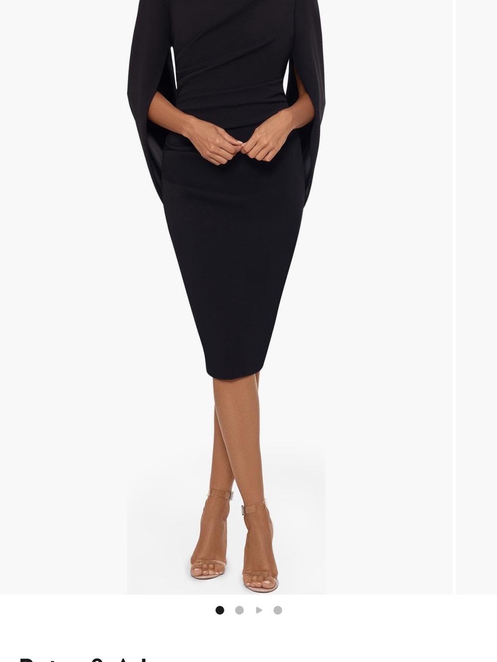 Classic Black Pencil Skirt - Sleek Women's Office Skirt— worn once — size 8